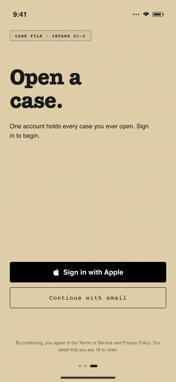 Sign in with Apple